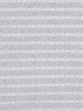 Metallic Silver Wool Blend Striped Knit Metallic Silver Wool Blend Striped Knit