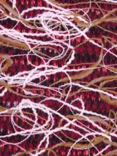 Magenta/Tan/White Solid Novelty Knit Magenta/Tan/White Solid Novelty Knit