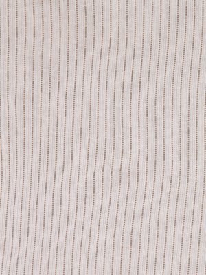 Off-White Striped Wool-Rayon Knit Off-White Striped Wool-Rayon Knit
