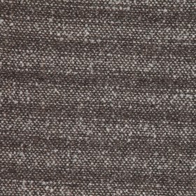 Famous NYC Designer Italian Heathered Brown Ticking Stripes Wool Boucle Famous NYC Designer Italian Heathered Brown Ticking Stripes Wool Boucle