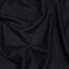Black Brushed Wool and Cashmere Twill Black Brushed Wool and Cashmere Twill