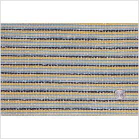 Winter Striped Famous NYC Designer Cotton-Wool Boucle Winter Striped Famous NYC Designer Cotton-Wool Boucle