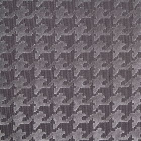 Charcoal Gray/Light Gray Houndstooth Velvet Charcoal Gray/Light Gray Houndstooth Velvet