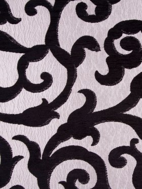 Black/Silver Classical Chenille Black/Silver Classical Chenille
