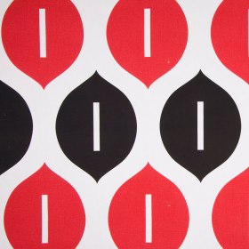 Off-White/Black/Primary Red Geometric Canvas Off-White/Black/Primary Red Geometric Canvas