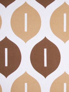 Off-White/Chocolate/Tan Geometric Canvas Off-White/Chocolate/Tan Geometric Canvas