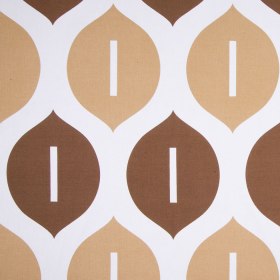 Off-White/Chocolate/Tan Geometric Canvas Off-White/Chocolate/Tan Geometric Canvas