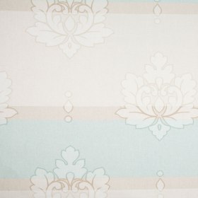 Beige/Taupe/Tiffany Blue Stripes Canvas Beige/Taupe/Tiffany Blue Stripes Canvas