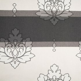 Black/Heather Gray/Cream Stripes Canvas Black/Heather Gray/Cream Stripes Canvas