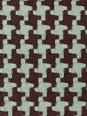 Chocolate/Robin Houndstooth Woven Chocolate/Robin Houndstooth Woven
