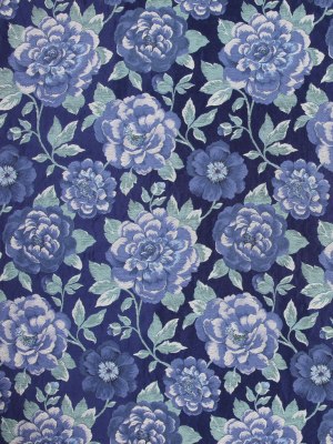 Marine/Sage/Beige Floral Woven Marine/Sage/Beige Floral Woven