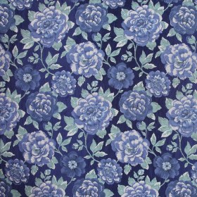 Marine/Sage/Beige Floral Woven Marine/Sage/Beige Floral Woven