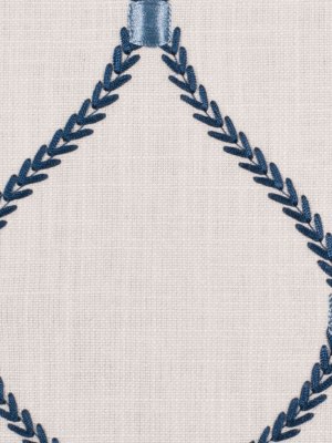 Porcelain Classical Rayon Embroidered Linen Porcelain Classical Rayon Embroidered Linen