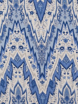 Porcelain Paisley Linen Porcelain Paisley Linen