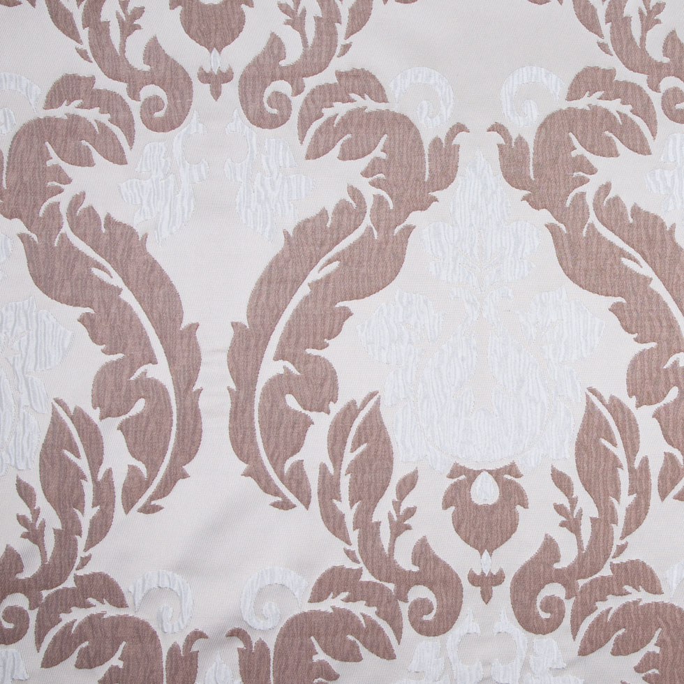 Candlelight Glow Gray/Chocolate/Ice Blue Damask Brocade Candlelight Glow Gray/Chocolate/Ice Blue Damask Brocade