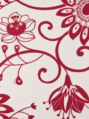 Off-White/Primary Red Floral Canvas Off-White/Primary Red Floral Canvas