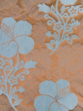 Chocolate/Duck Egg Geometric Taffeta Chocolate/Duck Egg Geometric Taffeta