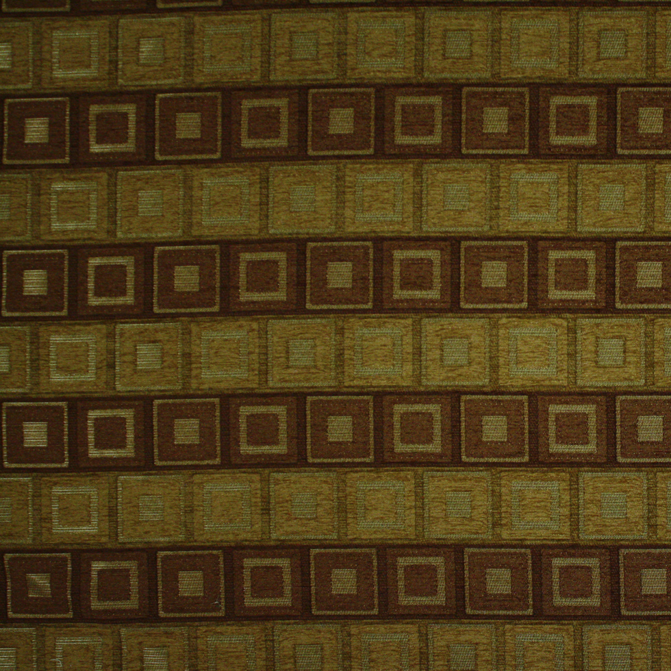 Chocolate/Sandstone/Silver/Plateau Gold Checks Chenille Chocolate/Sandstone/Silver/Plateau Gold Checks Chenille