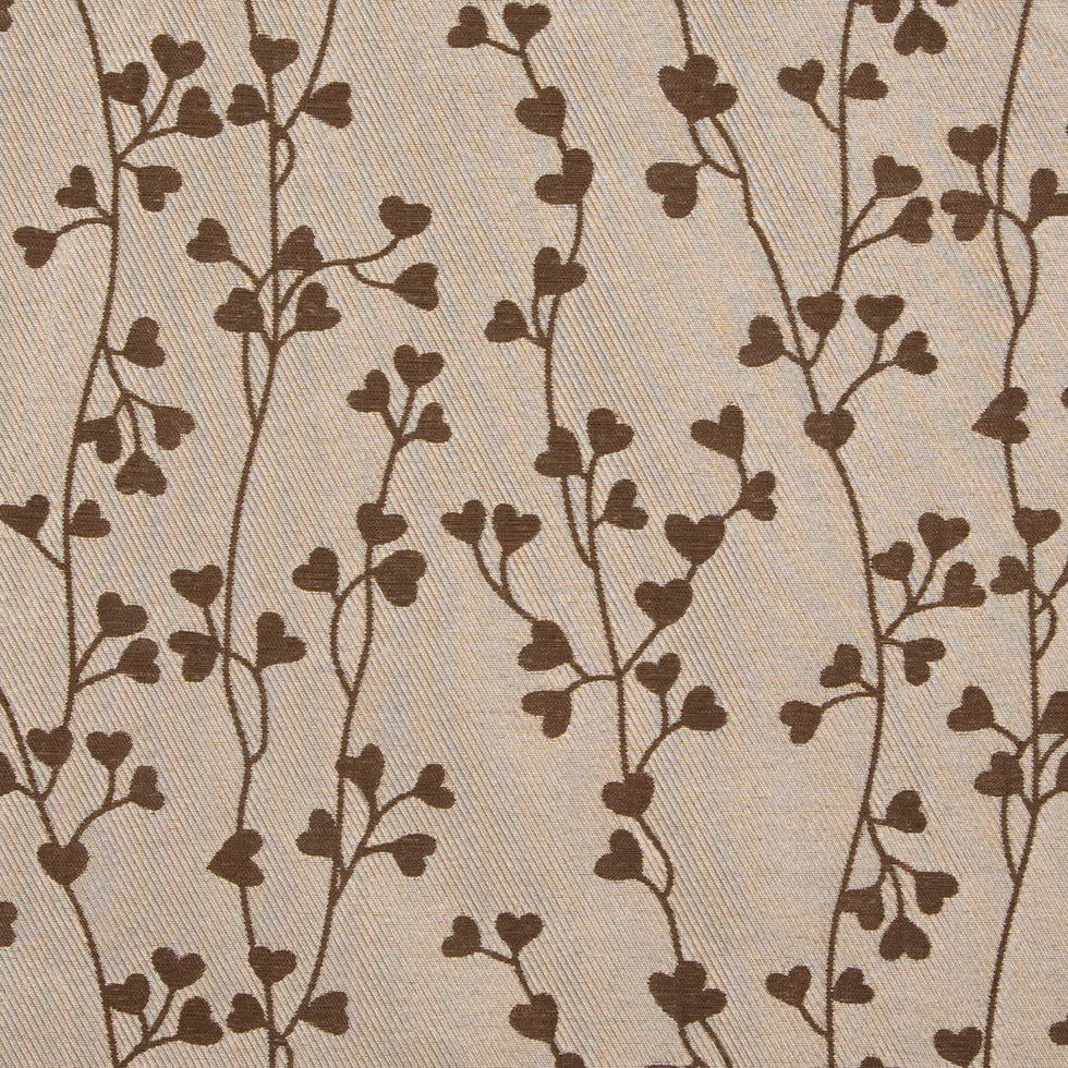 Coffee Floral Woven Coffee Floral Woven
