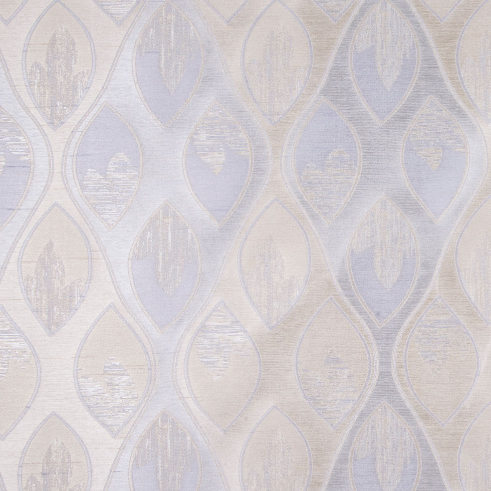 Soft Silver/Ice Blue Geometric Woven Soft Silver/Ice Blue Geometric Woven