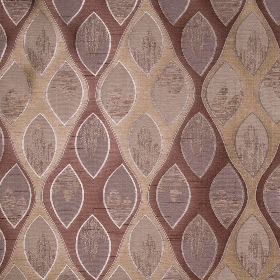 Chocolate/Antique Gold Geometric Woven Chocolate/Antique Gold Geometric Woven