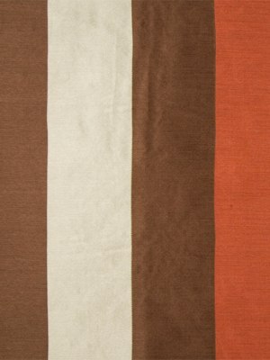 Chocolate/Terracotta/Beige Stripes Woven Chocolate/Terracotta/Beige Stripes Woven