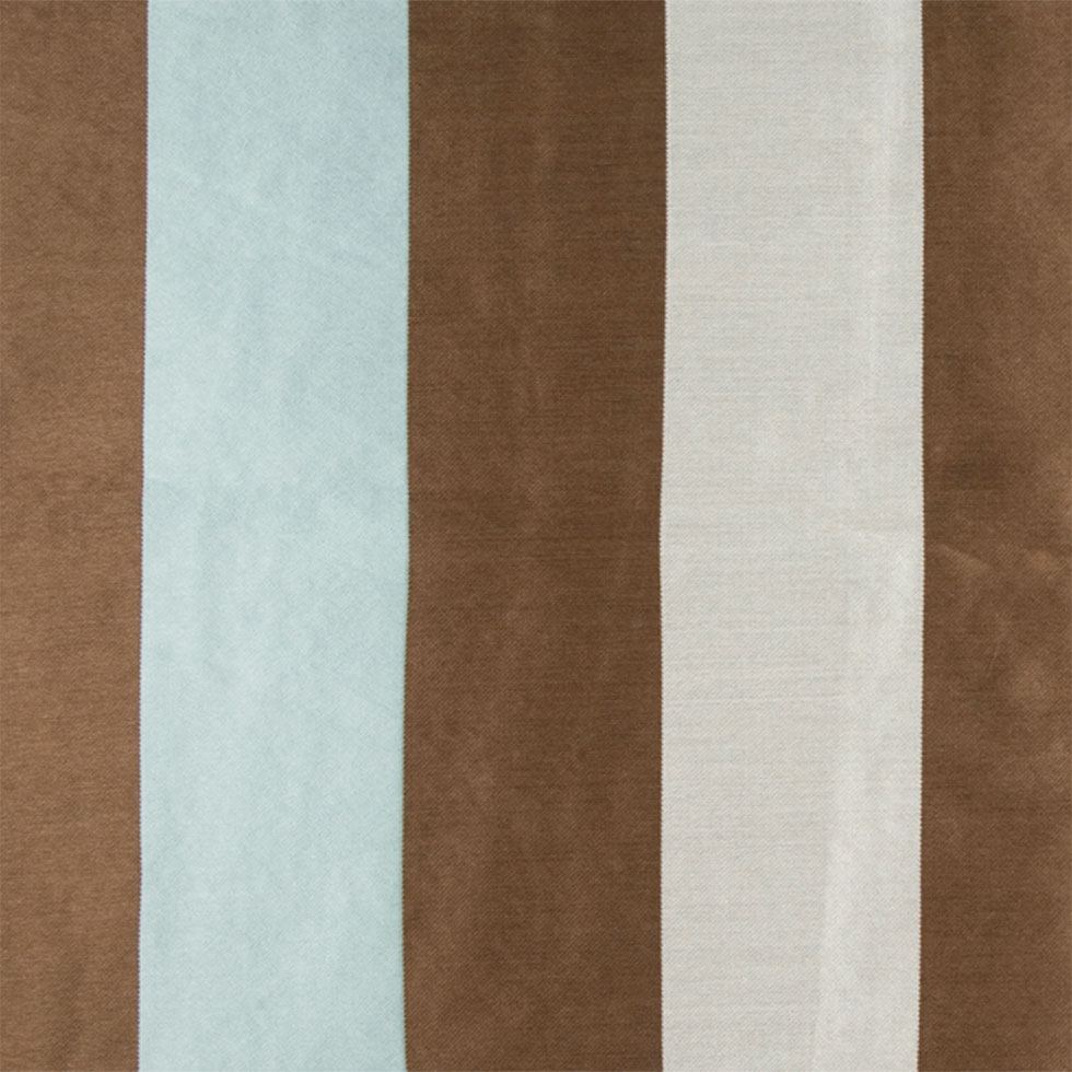 Silver/Chocolate/Silver Blue Stripes Woven Silver/Chocolate/Silver Blue Stripes Woven