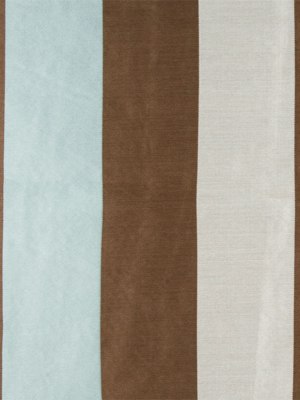 Silver/Chocolate/Silver Blue Stripes Woven Silver/Chocolate/Silver Blue Stripes Woven