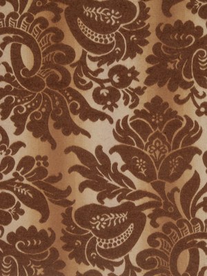 Beige/Brown Floral Brocade Beige/Brown Floral Brocade