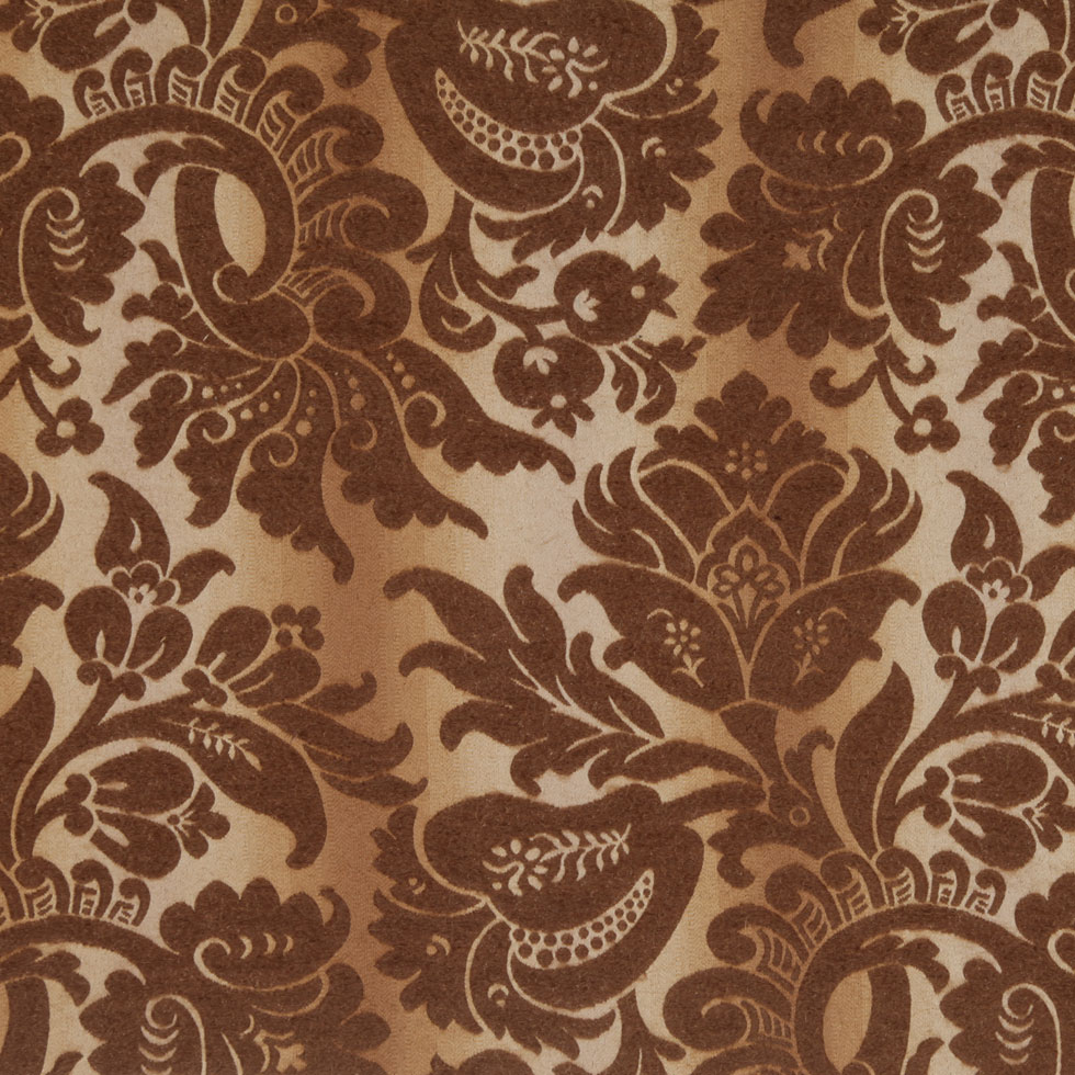 Beige/Brown Floral Brocade Beige/Brown Floral Brocade