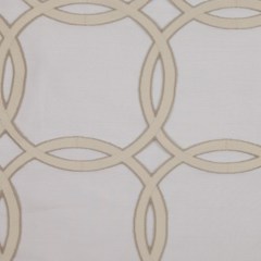 Brown 40354 Geometric Sheer Brown 40354 Geometric Sheer