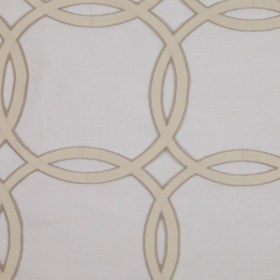 Brown 40354 Geometric Sheer Brown 40354 Geometric Sheer