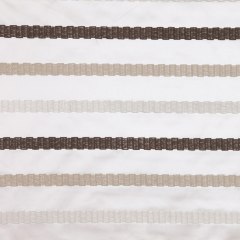 Linen/Brown Stripes Embroidery Stripe Linen/Brown Stripes Embroidery Stripe