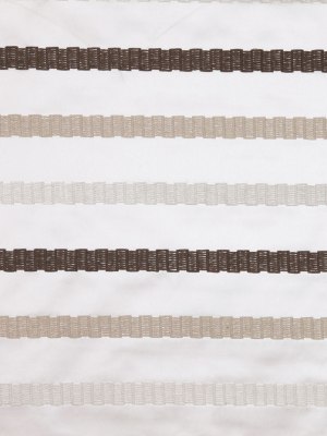Linen/Brown Stripes Embroidery Stripe Linen/Brown Stripes Embroidery Stripe