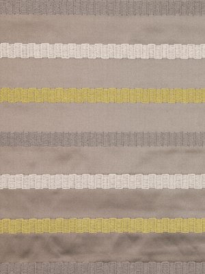 Otter/Lime Stripes Embroidery Stripe Otter/Lime Stripes Embroidery Stripe