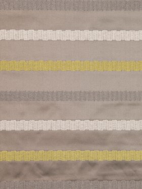 Otter/Lime Stripes Embroidery Stripe Otter/Lime Stripes Embroidery Stripe