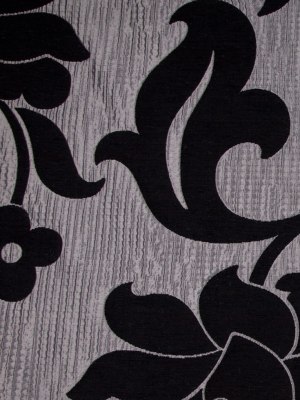 Platinum/Black Floral Brocade Platinum/Black Floral Brocade