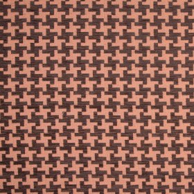 Chocolate/Tiger Lily Houndstooth Chenille Chocolate/Tiger Lily Houndstooth Chenille