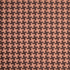 Chocolate/Tiger Lily Houndstooth Chenille Chocolate/Tiger Lily Houndstooth Chenille