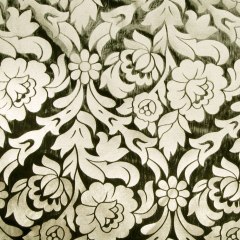 Moss/Royal Gold Floral Velvet Moss/Royal Gold Floral Velvet