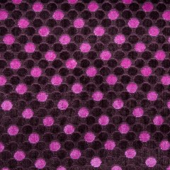 Chocolate/Liz Berry Polka Dots Chenille Chocolate/Liz Berry Polka Dots Chenille