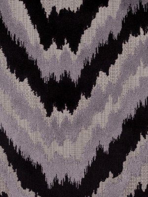 Black/Multi-Gray Ikat Chenille Black/Multi-Gray Ikat Chenille