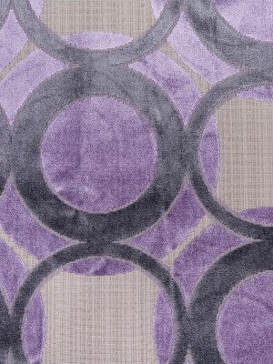Gray/Lavender Geometric Chenille Gray/Lavender Geometric Chenille