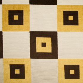 Gold/Chocolate/Natural Geometric Chenille Gold/Chocolate/Natural Geometric Chenille