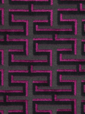 Zwart Cardinal Square Geometric Velvet Zwart Cardinal Square Geometric Velvet