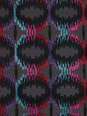 Zwart/Multi 6489 Geometric Velvet Zwart/Multi 6489 Geometric Velvet