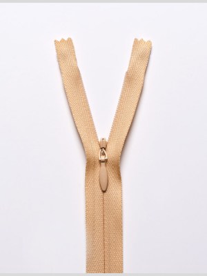 Invisible Zipper 24″ by YKK – 128 Light Khaki Invisible Zipper 24″ by YKK – 128 Light Khaki