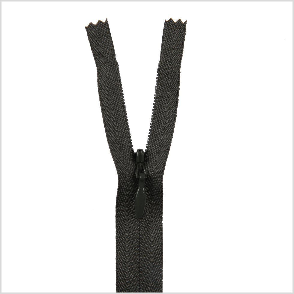 Invisible Zipper 24″ by YKK – 120 Greyish Olive Invisible Zipper 24″ by YKK – 120 Greyish Olive