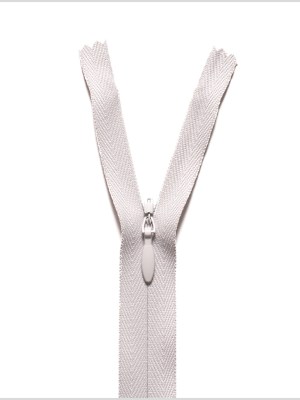 Invisible Zipper 24″ by YKK – 132 Warm Gray Invisible Zipper 24″ by YKK – 132 Warm Gray