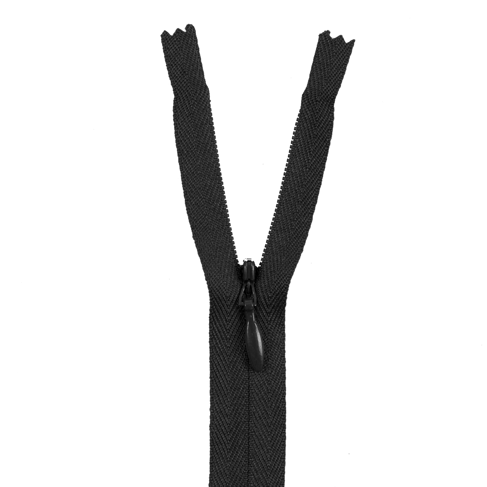 Invisible Zipper 24″ by YKK – 156 Charcoal Invisible Zipper 24″ by YKK – 156 Charcoal